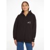 Mikina - TJW OVRSZD SIGNATURE ZIP THRU čierna