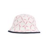 Klobúk - TJW ITEM REVERSIBLE BUCKET HAT biely