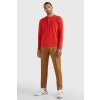 Tričko - CLASSIC HENLEY červené