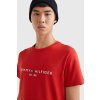 Tričko - TOMMY LOGO TEE oranžové