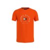 Tričko - HILFIGER FLAG ARCH TEE oranžové