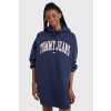 Šaty - TJW COLLEGIATE LOGO HOODIE DRESS biele