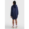 Šaty - TJW COLLEGIATE LOGO HOODIE DRESS biele