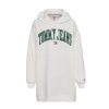 Šaty - TJW COLLEGIATE LOGO HOODIE DRESS modré