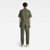 Overal - Army jumpsuit s\s wmn zelený