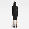 Šaty - Rib slim dress wmn čierne