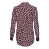 Košeľa - VIS MONGRAM FLEUR SH vzorovaná