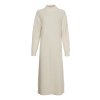 Šaty - ALPACA BLEND LONG MO béžové