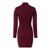 Šaty - TJW LS SIGNATURE BOD červené