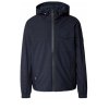 Bunda - TECH HOODED JACKET modrá