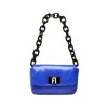 Kabelka - FURLA 1927 SOFT MINI SHOULDER BAG modrá