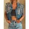 Festivalová denim vesta DREAM
