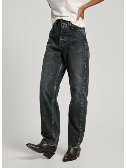 BARREL JEANS UHW DÁMSKÉ DŽÍNY PEPE JEANS S VYSOKÝM PASEM PL204739XH7 000 02 MO 66a0a7c202fa2 ve velké velikosti