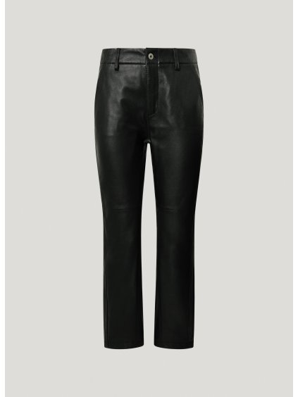 Dámské kožené kalhoty Pepe Jeans Fredja PL211797 999 01 FL