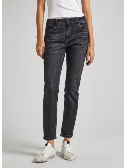 pepe jeans damske dziny tapered jeans hw 7 38146