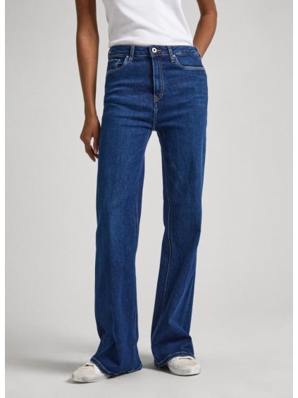 DÁMSKÉ DŽÍNY PPE JEANS slim fit flare uhw 3 35760