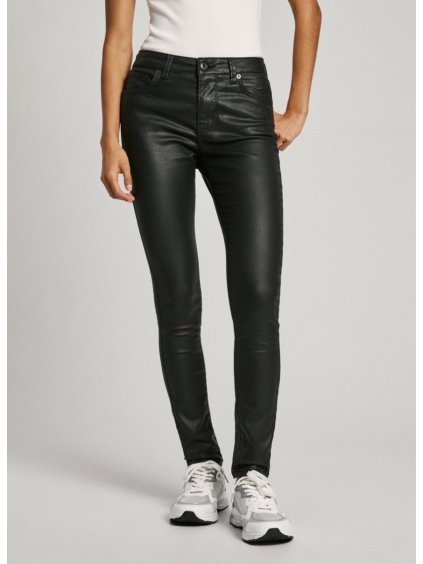 pepe jeans damske skinny dziny se strednim pasem 44227