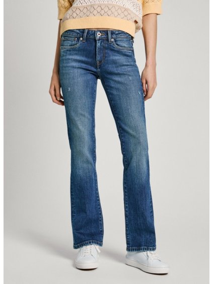 DÁMSKÉ DŽÍNY PPE JEANS S NÍZKÝM PASEM bootcut lw damske dziny pepe jeans 2 38483