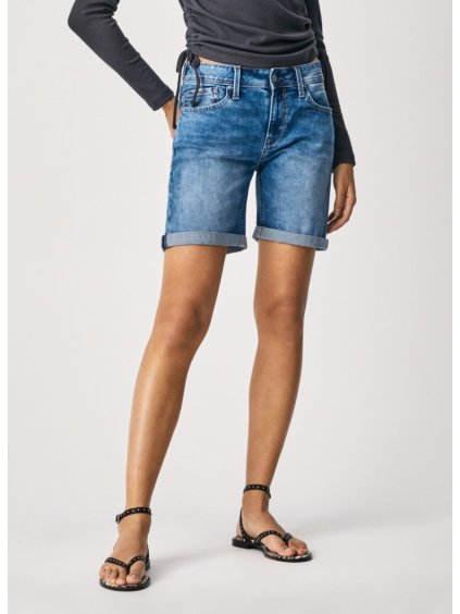 dámské džínové kraťasy pepe jeans poppy 79 26300