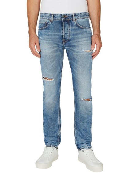 Pánské džíny pepe jeans modrÉ tapered jeans 104 38132 2