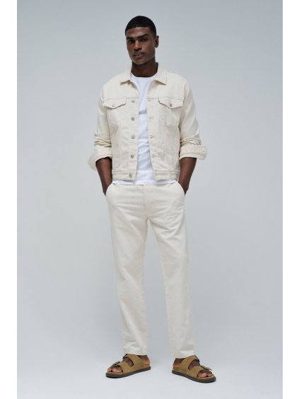 Pánské kalhoty Salsa Jeans JOGGERS TROUSERS WITH LINEN 1750172714 166b9047c8d21b4faaa931b2cf3bdce0