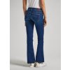 DÁMSKÉ ÚZKÉ DŽÍNY SE ŠIROKÝMI NOHAVICEMI A NÍZKÝM PASEM SLIM FIT FLARE LW PL204596XW5 000 04 MO