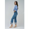 Dámské rovné džíny s vysokým pasem salsa jeans 1742549282 68bba11a5a1e786fc78a04969fab672c