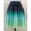 Sukně kolová duhovaná s originálním tiskem