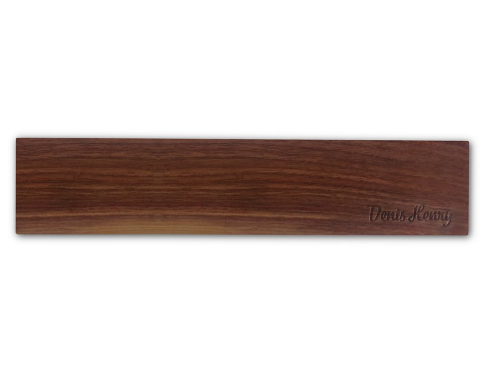 Magnetická lišta na nože 40 cm ořech