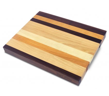 Dřevěné prkénko barevné 43 x 34 x 4 cm