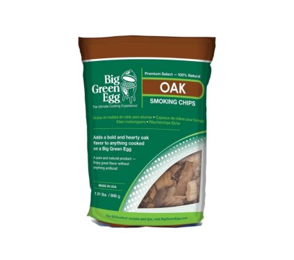 Dřevěné štěpky na uzení Dub, Big Green Egg