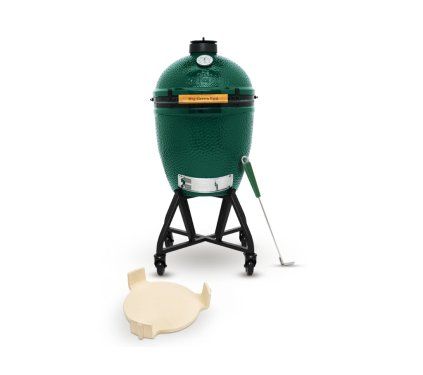 Keramický gril Big Green Egg Large v integrovaném pojízdném stojanu