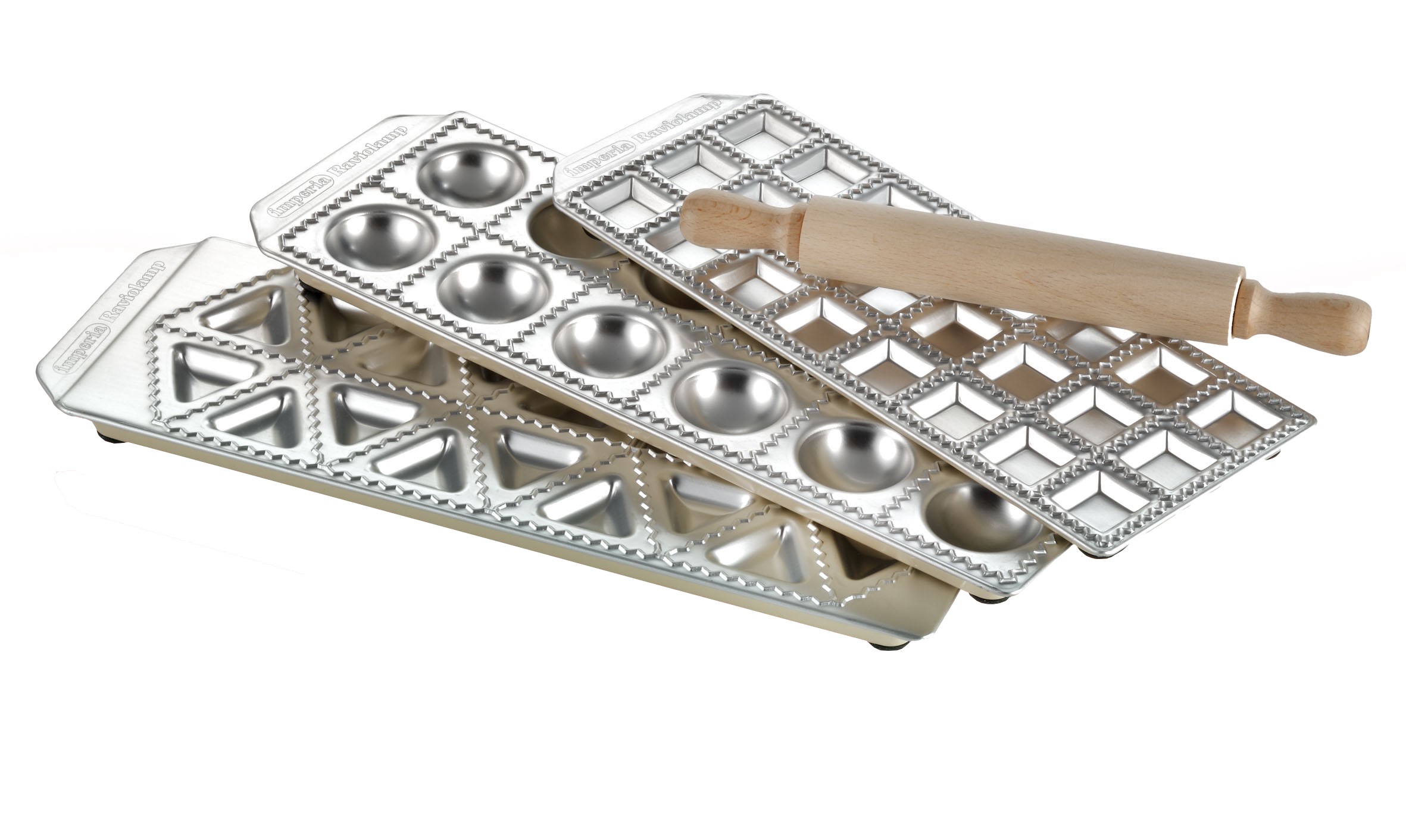 Forma na ravioli Raviolamp Tris 3 ks, Imperia