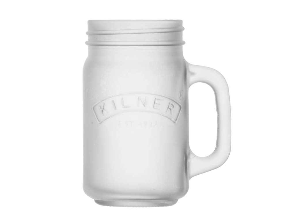 Džbánek s rukojetí bílý 0,4 l, Kilner