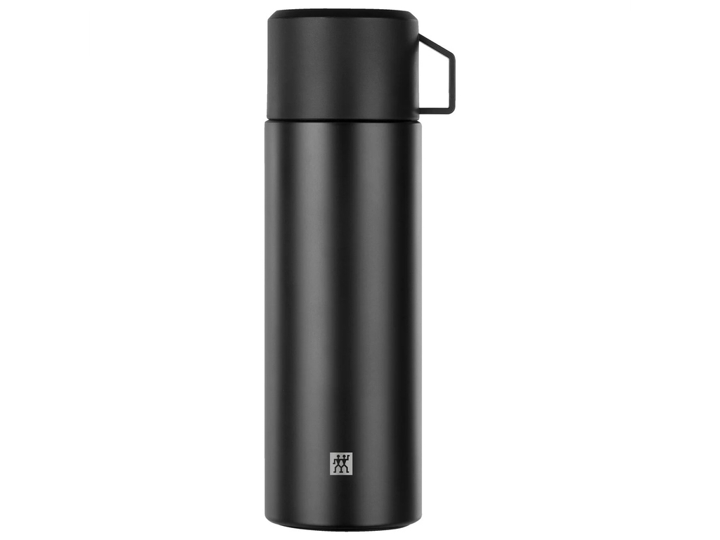 Dvoustěnná nerezová termoska 1 l černá, Zwilling