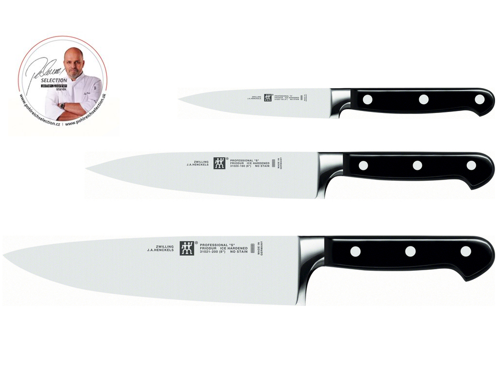 Set nožů 3 ks Pohlreich Selection, Zwilling
