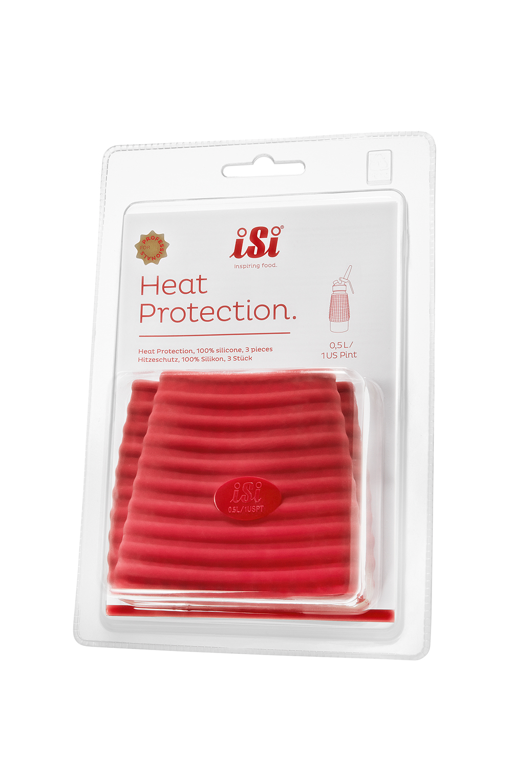 Návlek heat protection 0,5 l 3ks, iSi