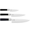 Set nožů 3 ks Chef Wasabi Black, Kai
