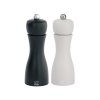 Mlýnky TAHITI SET na sůl a pepř 15 cm, bukové dřevo - černá/bílá, Peugeot