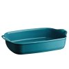 Pekáč na lasagne 36 x 23 cm modra calaque, Emile Henry