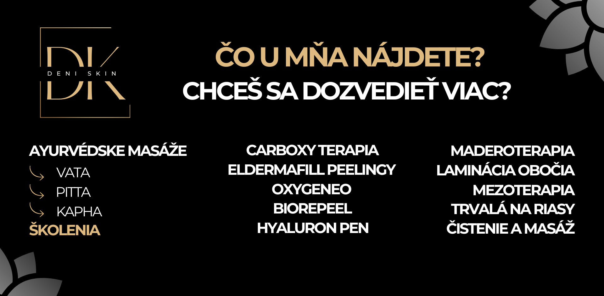 čo u mňa nájdete