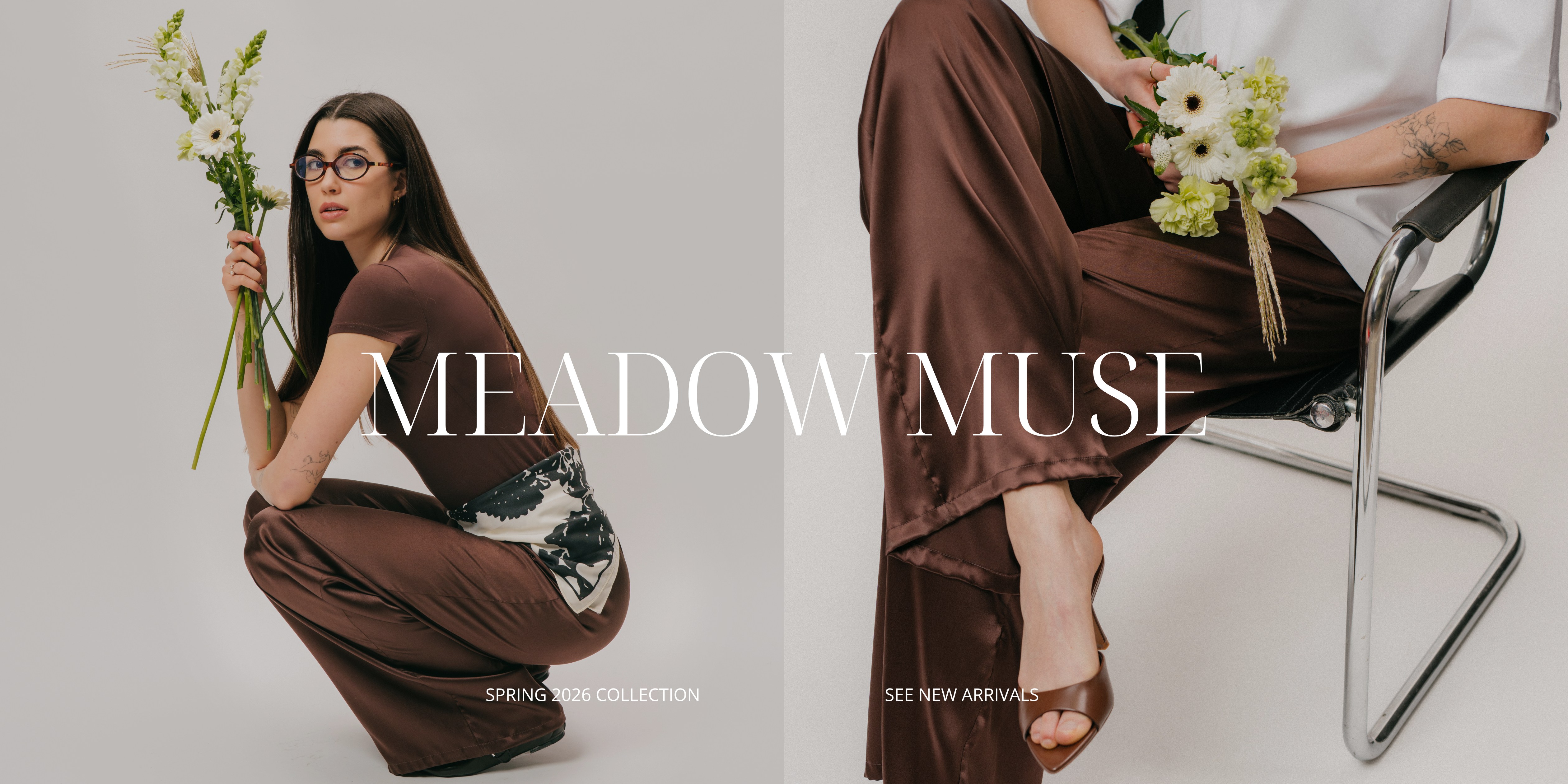 Hedvábné kalhoty MIA