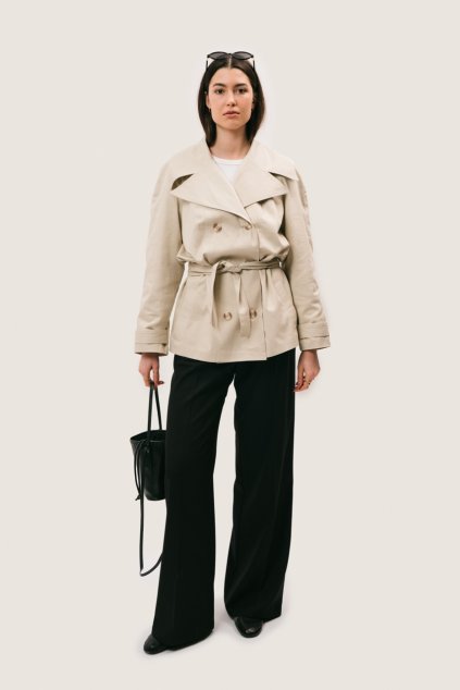 Trenčkot ELISE - béžová