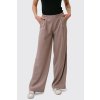 Dámské široké kalhoty EMMA - kávová
