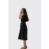 Košilové šaty ROSALY - černá