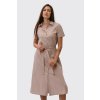Košilové šaty ROSALY - béžová
