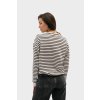 Dámská mikina SENDI - ecru proužek