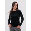 Dámský top LILA - černá bio bavlna