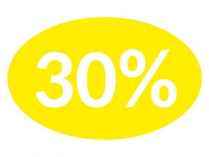 30%