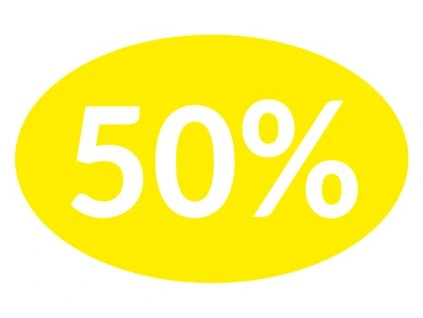 50%